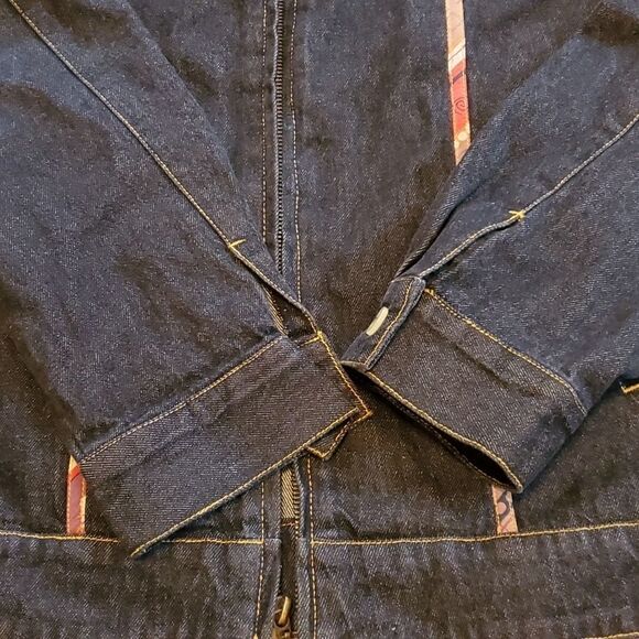 50% off SALE-KOOS OF Course denim zip up jacket size M - Picture 7 of 7
